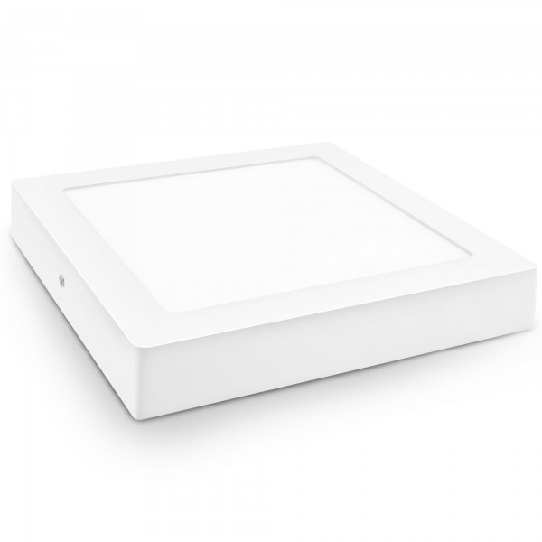 Downlight led superf.cuadr.blanco  6w.ne