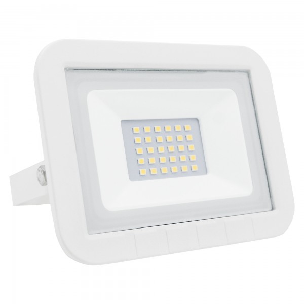Proyector led plano blanco   10w.fria