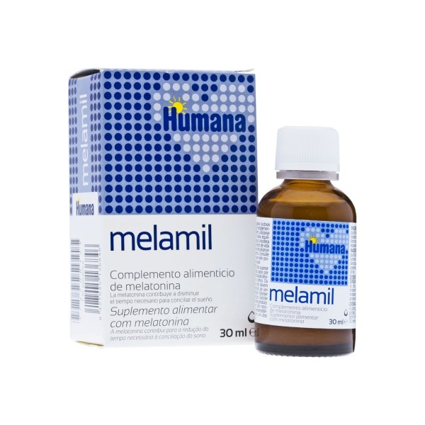 Humana Melamil Melatonina Pura Gotas 30ml