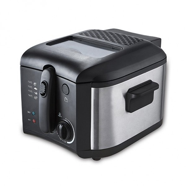 Freidora inox kuken 1400w  2.0 l