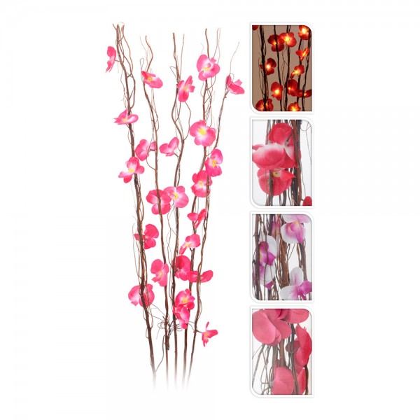 Ramo de flores con led modelos variados